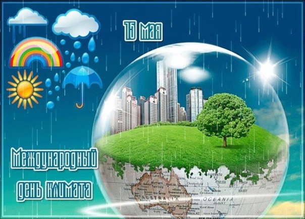 15 мая – Международный день климата