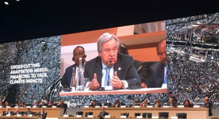 Генеральный секретарь ООН: «Ископаемое топливо должно навсегда остаться там, где ему и положено быть – под землей».